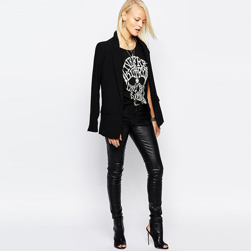 Women's Skull Short Sleeve T-Shirt
