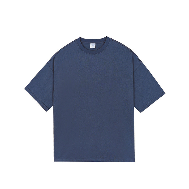 280G Cotton Loose Fit Crew Neck T-Shirt for Men