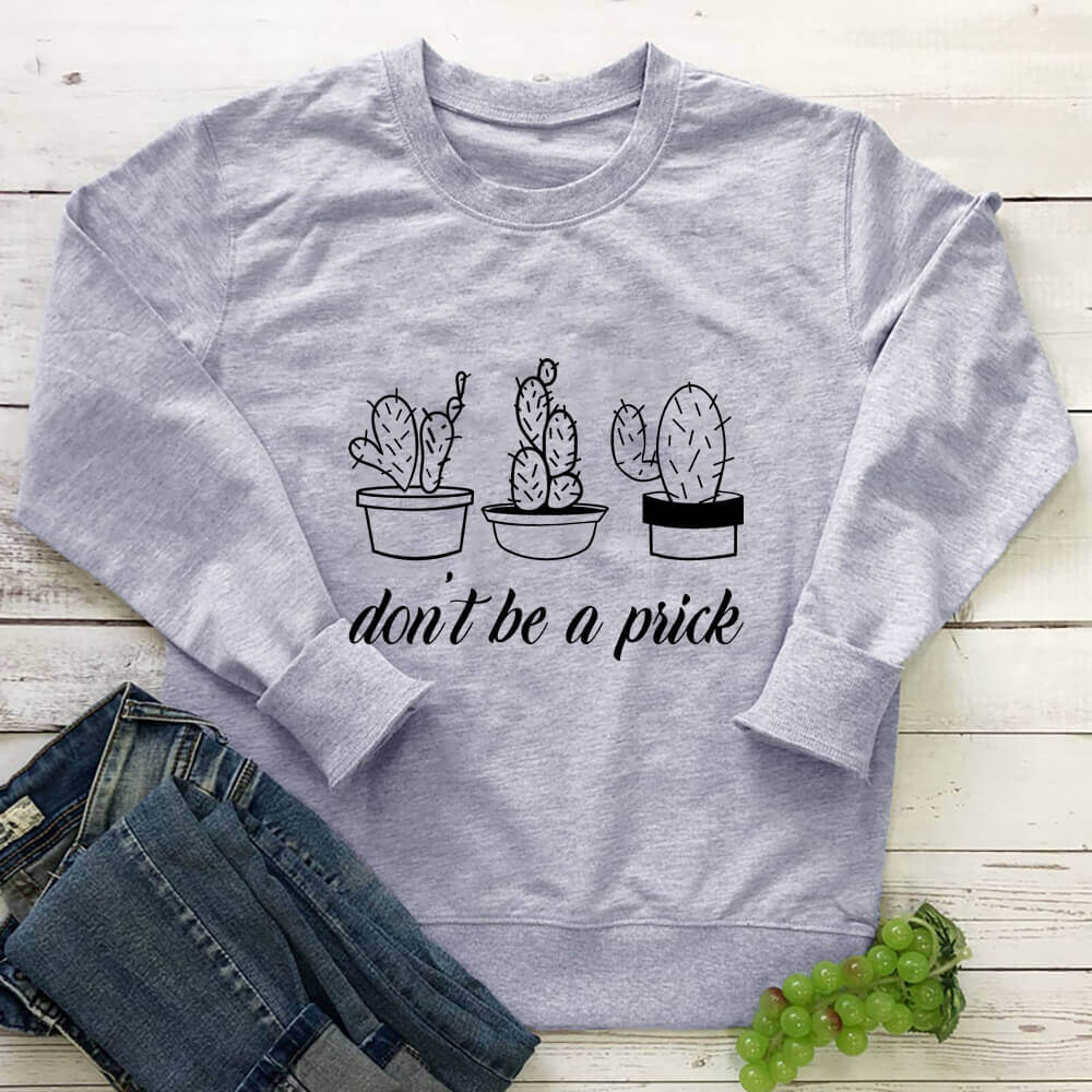 Cactus Print New T-Shirt and Long Sleeve Sweatshirt