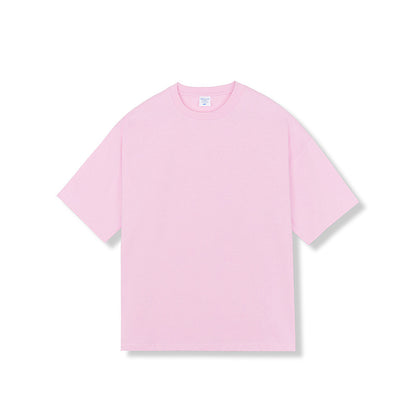 280G Cotton Loose Fit Crew Neck T-Shirt for Men