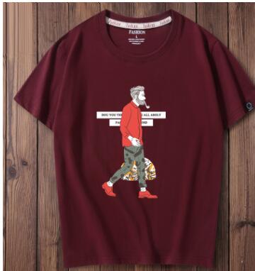 New Fashion Brand Men's Plus Size Hip Hop T-Shirt