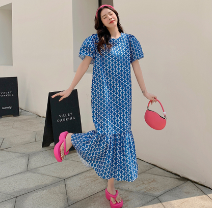 Black Floral Fairy Dress 2019 Summer Loose Chiffon