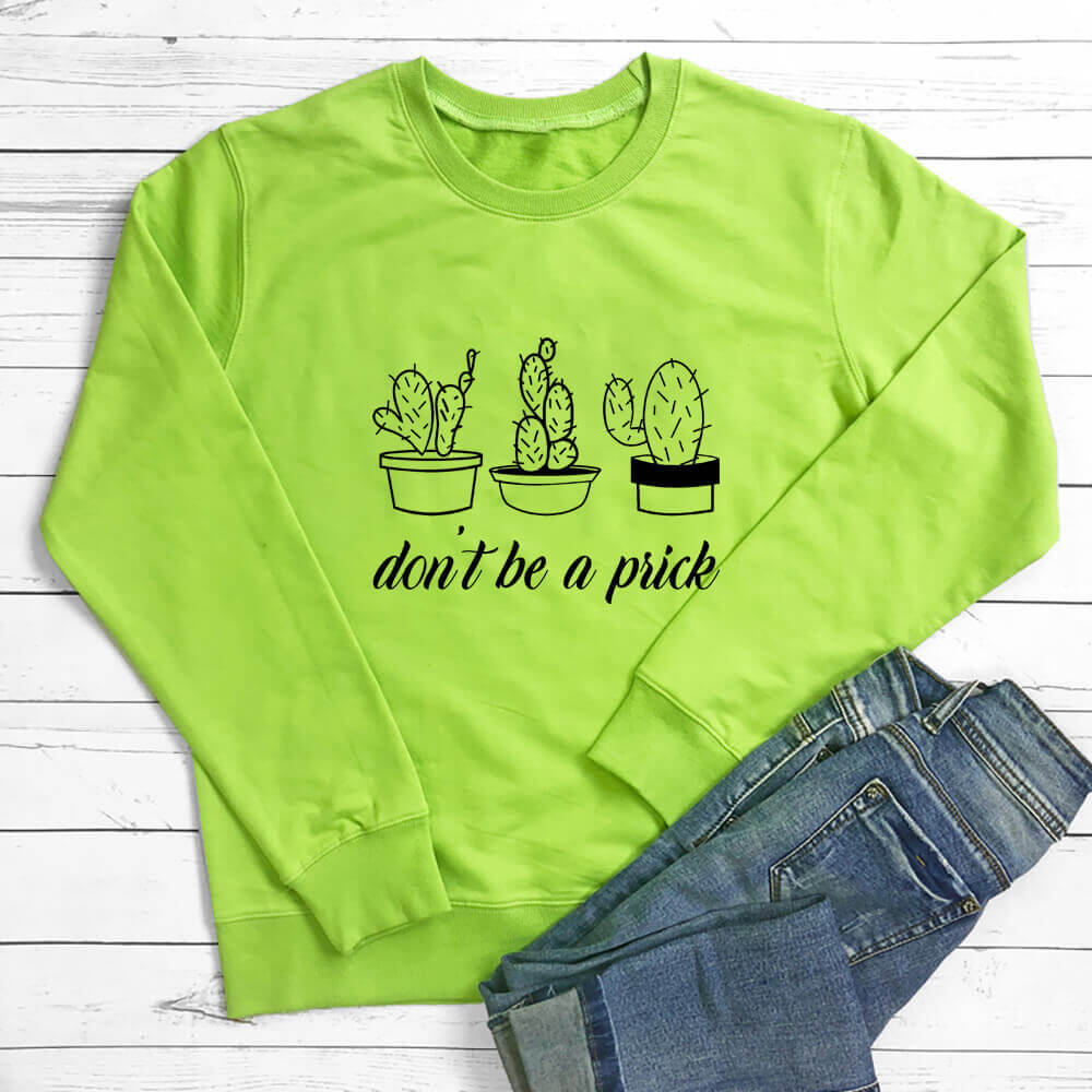Cactus Print New T-Shirt and Long Sleeve Sweatshirt