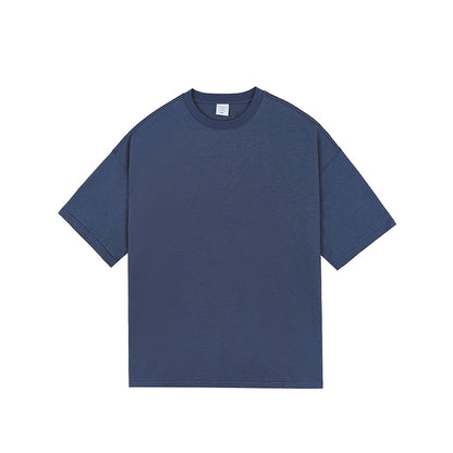 280G Cotton Loose Fit Crew Neck T-Shirt for Men