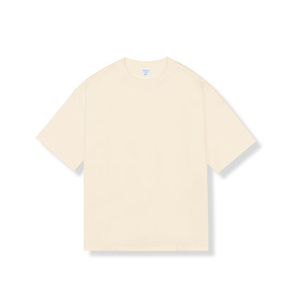 280G Cotton Loose Fit Crew Neck T-Shirt for Men