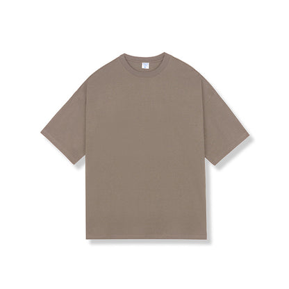 280G Cotton Loose Fit Crew Neck T-Shirt for Men