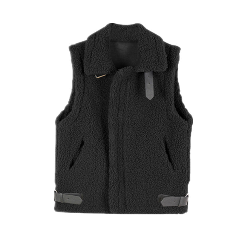 2020 Autumn Winter Women's Fleece Vest Jacket