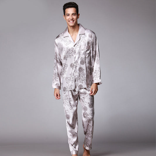 Men's Dragon Robe Set, Couples Pajamas, Loungewear