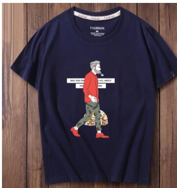 New Fashion Brand Men's Plus Size Hip Hop T-Shirt