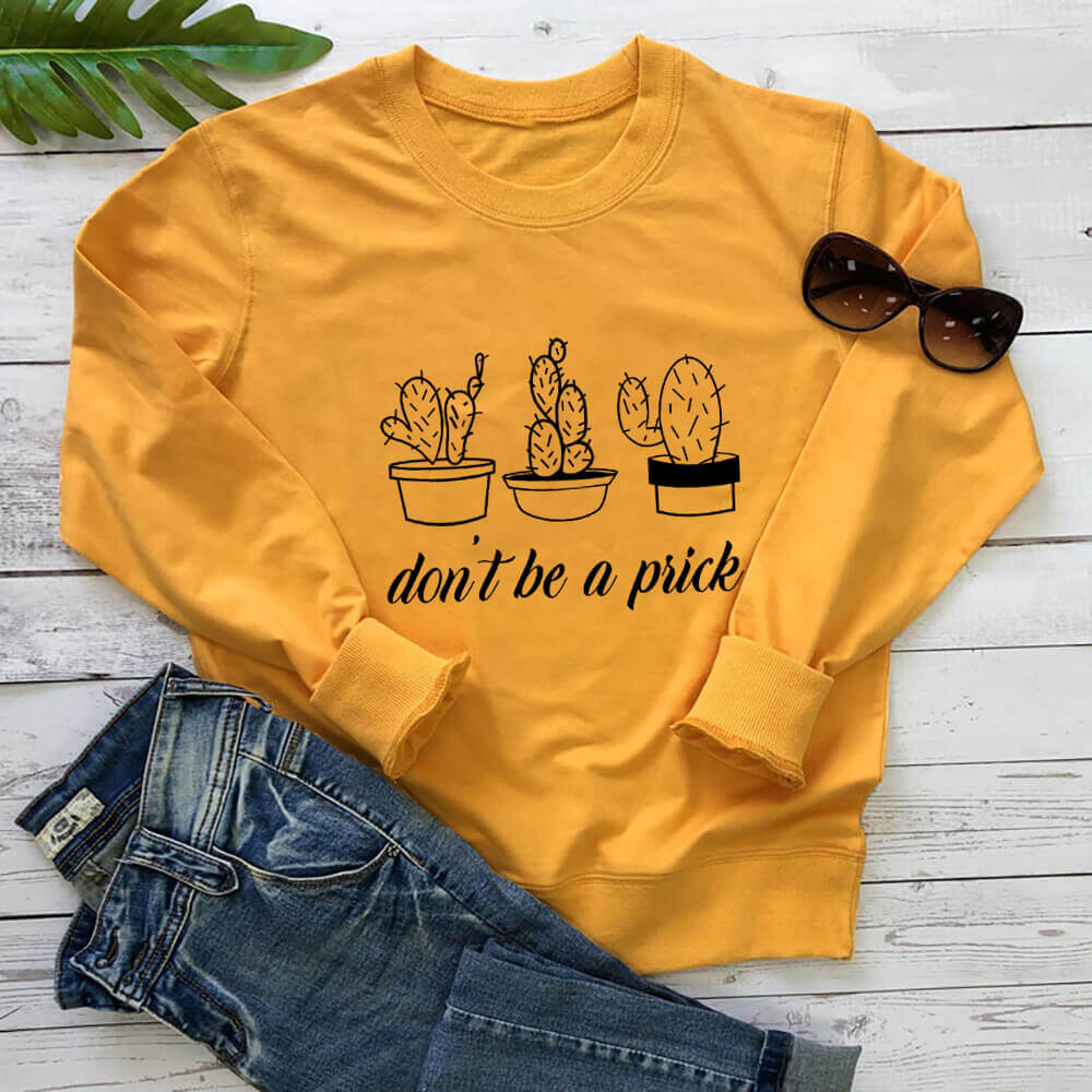 Cactus Print New T-Shirt and Long Sleeve Sweatshirt