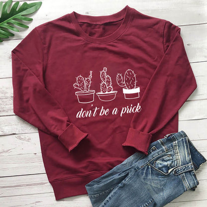 Cactus Print New T-Shirt and Long Sleeve Sweatshirt