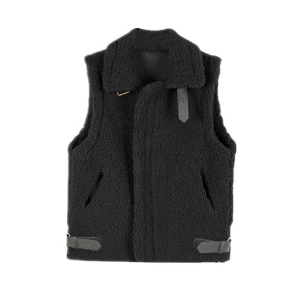 2020 Autumn Winter Women's Fleece Vest Jacket