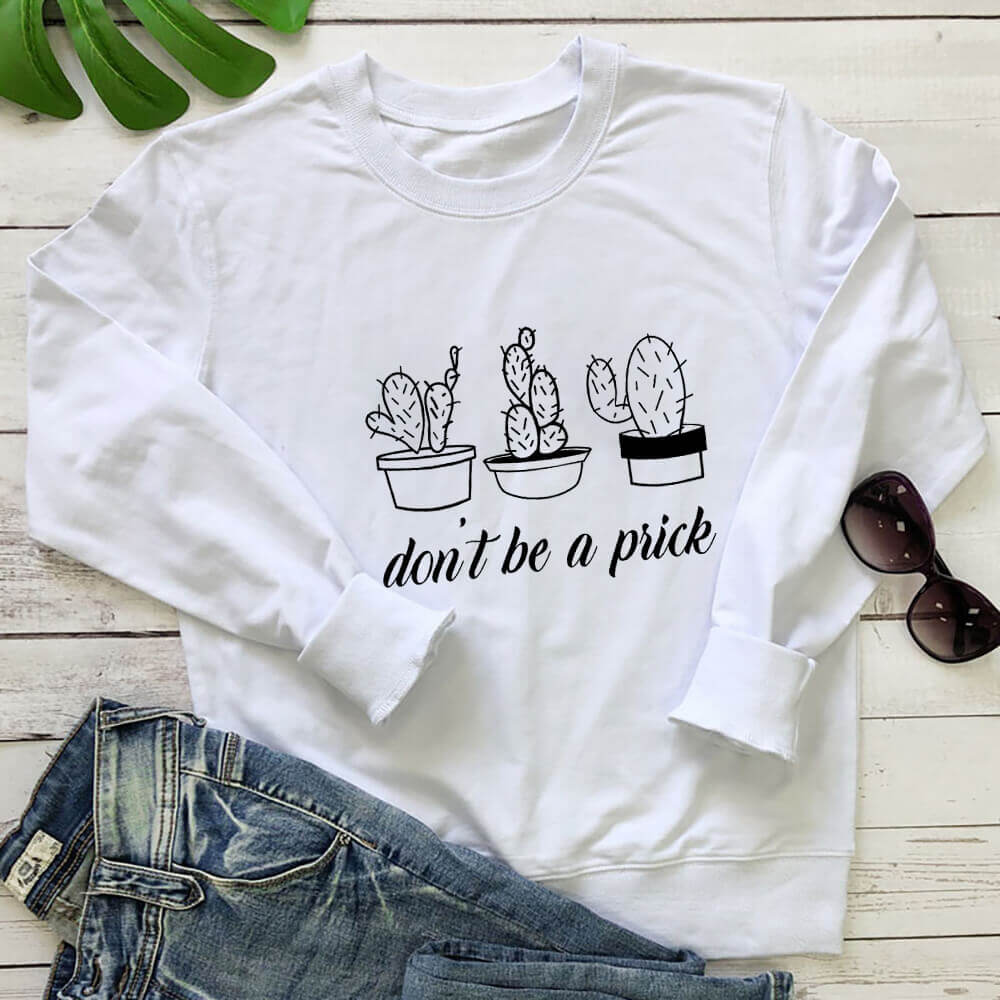 Cactus Print New T-Shirt and Long Sleeve Sweatshirt